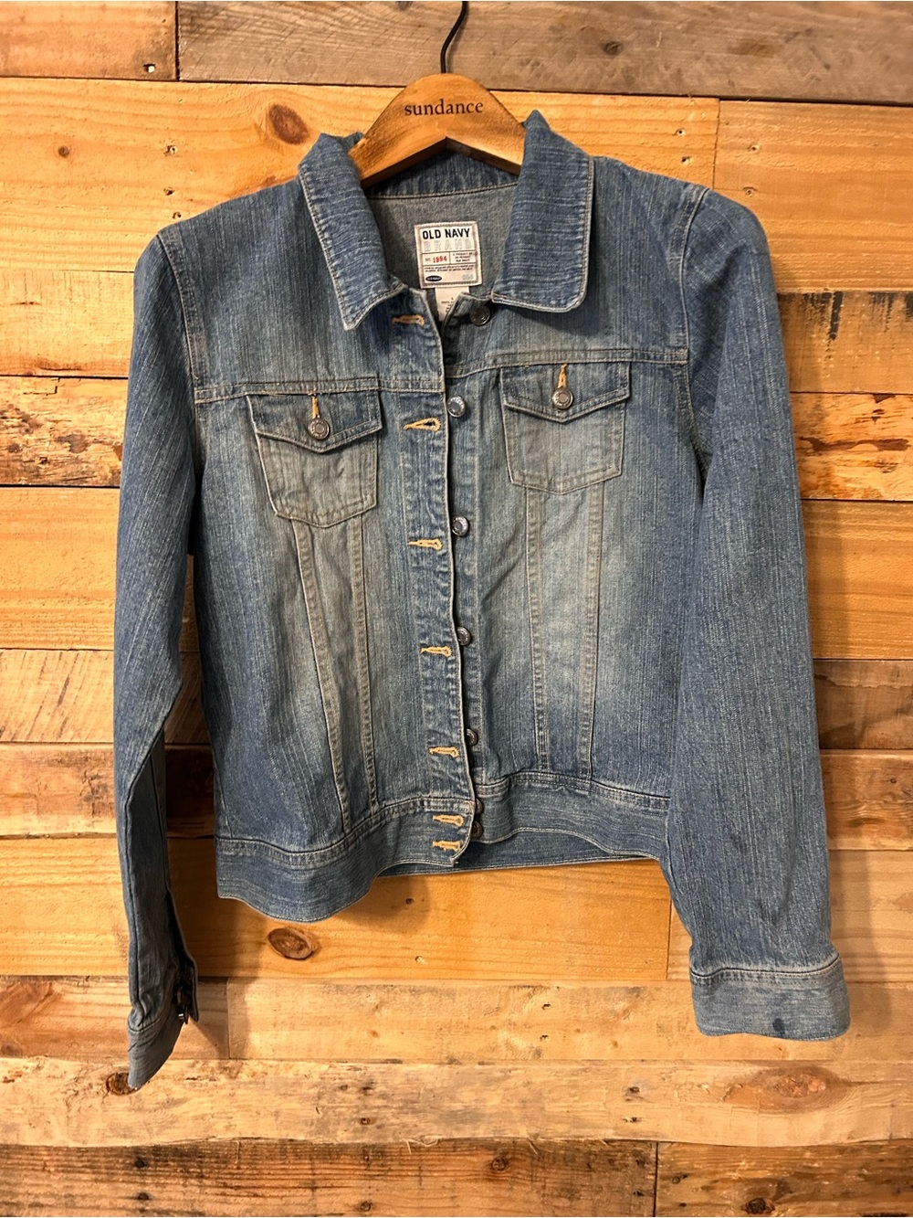 Old Navy Women's Classic Blue Denim Jacket